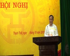 Huyện ủy Thạch Thất quán triệt Quy định phân cấp quản lý cán bộ và bổ nhiệm, giới thiệu cán bộ ứng cử