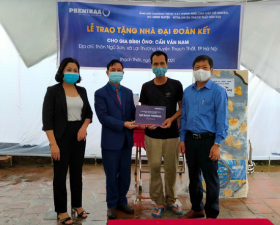 Tập đoàn Phenikaa trao tặng Nhà đại đoàn kết cho hộ nghèo tại xã Đại Đồng và Lại Thượng