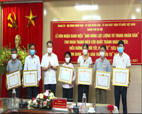 	Biểu dương “Người tốt, việc tốt” tiêu biểu và vinh danh “Công dân Thủ đô ưu tú” năm 2021