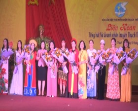 Liên hoan tiếng hát Nữ doanh nhân huyện Thạch Thất năm 2019