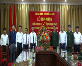 Ban CHQS huyện Thạch Thất gặp mặt kỷ niệm 75 năm Ngày truyền thống lực lượng vũ trang Thủ đô Hà Nội