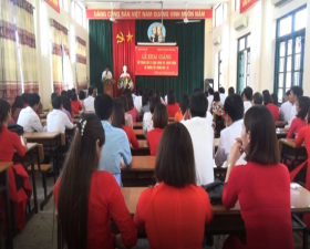 Khai giảng lớp Trung cấp lý luận chính trị - hành chính