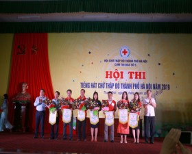 Hội thi tiếng hát Chữ thập đỏ thành phố Hà Nội năm 2019- Cụm thi đua số 5
