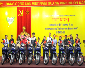 Thạch Thất triển khai Tháng cao điểm “Vì người nghèo” năm 2022