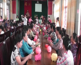 Hội phụ nữ xã Phú Kim kỷ niệm 85 năm ngày thành lập phụ nữ Việt Nam 
