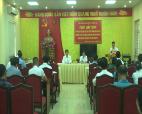 Phiên giải trình giữa 2 kỳ họp HĐND Phùng Xá khóa XX năm 2022