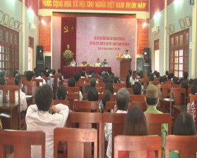  Đoàn Đại Biểu HĐND TP Hà Nội tiếp xúc cử tri tại xã Thạch Xá huyện Thạch Thất