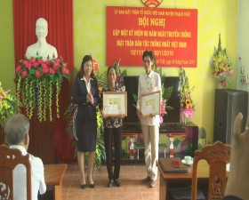 MTTQ huyện Thạch Thất gặp mặt và kỷ niệm 86 năm ngày thành lập