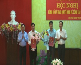 Huyện ủy Thạch Thất công bố Quyết định công tác cán bộ tại xã Đại Đồng, Lại Thượng