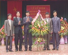 Trường THCS Thạch Thất kỷ niệm ngày Nhà Giáo Việt Nam