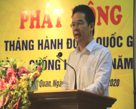 Thạch Thất: Phát động Tháng hành động quốc gia phòng, chống HIV/AIDS năm 2020