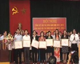 Khai mạc hội thi giáo viên dạy giỏi năm học 2013-2014