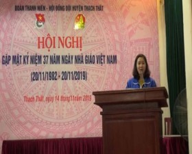 Huyện đoàn: Gặp mặt kỷ niệm 37 năm ngày Nhà giáo Việt Nam 20/11