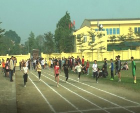 Hơn 300 VĐV tham gia giải Điền kinh học sinh năm học 2022- 2023