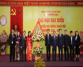 Đại hội Hội Khuyến học huyện Thạch Thất, nhiệm kỳ 2022- 2027 thành công tốt đẹp