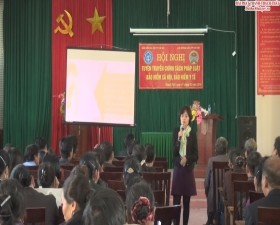 Hội Nông dân huyện Thạch Thất tuyên truyền chính sách pháp luật bảo hiểm xã hội và bảo hiểm y tế