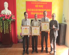 Hội người cao tuổi huyện Thạch Thất tổng kết công tác hội và thi đua năm 2016