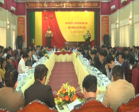 Hội nghị Ban Chấp hành Đảng bộ huyện Thạch Thất lần thứ 6- nhiệm kỳ 2015- 2020
