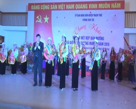 Chung kết hội thi nét đẹp bản Mường và biểu diễn cồng chiêng huyện Thạch Thất năm 2016