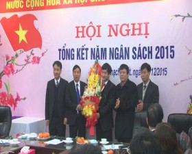 Tổng kết công tác thu chi ngân sách năm 2015 và phương hướng, nhiệm vụ trọng tâm năm 2016