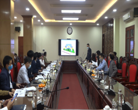 Huyện Thạch Thất làm việc với đại diện Ban Quản lý dự án trường Đại học Việt- Nhật và đoàn nghiên cứu JICA