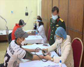 Thạch Thất: Khám tuyển sức khỏe nghĩa vụ quân sự năm 2022