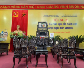 	Hội nghị đánh giá, phân hạng sản phẩm OCOP huyện Thạch Thất năm 2020