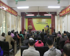 Hội nghị gặp mặt và trao quà Tết cho các bệnh nhân mắc bệnh dịch nguy hiểm có hoàn cảnh khó khăn