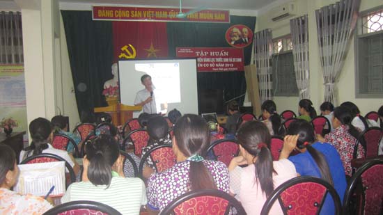 Hội nghị  tập huấn về sàng lọc trước sinh và sơ sinh