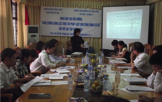 Hội thảo tư pháp