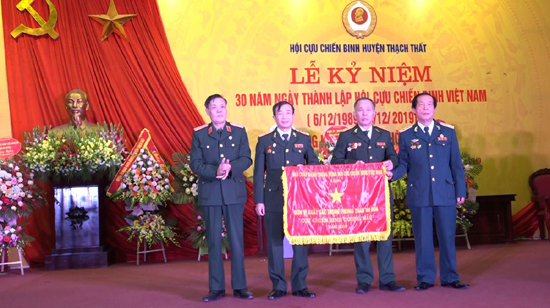 Thạch Thất kỷ niệm 30 năm ngày thành lập  Hội Cựu chiến binh Việt Nam