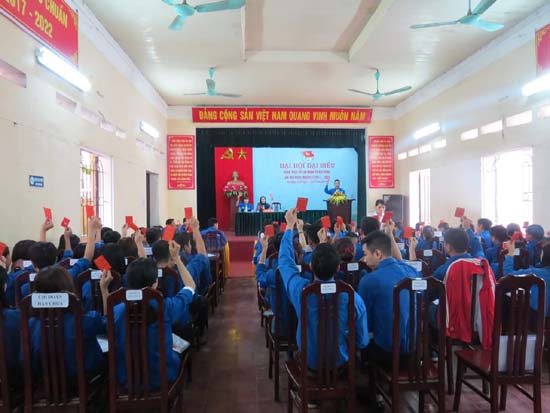 Đoàn TNCS Hồ Chí Minh xã Đại Đồng tổ chức đại hội