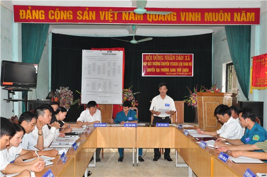 Yên Bình tổ chức diễn tập chiến đấu trị án 2011