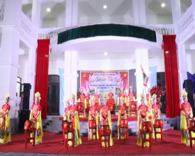 Đêm giao lưu văn nghệ chào đón năm mới  tại xã Lam Sơn