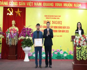 Đảng ủy xã Đồng Trúc hoàn thành xuất sắc nhiệm vụ năm 2024