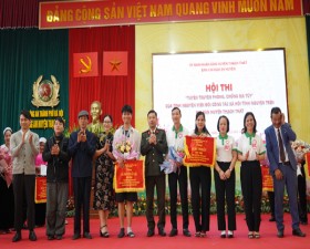 Ấn tượng Hội thi tuyên truyền phòng, chống ma túy tại huyện Thạch Thất