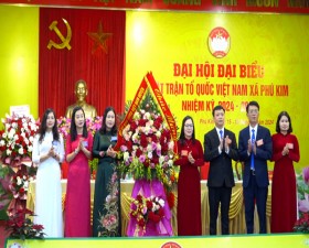 Ông Nguyễn Hải Cảng tái cử chức danh Chủ tịch UB MTTQ xã Phú Kim nhiệm kỳ 2024-2029