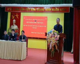 Hội nghị đại biểu nhân dân xã Phùng Xá năm 2025