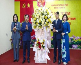 Trung tâm Y tế Thạch Thất kỷ niệm 70 năm ngày Thầy thuốc Việt Nam