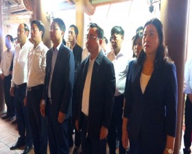 Lễ dâng hương kỷ niệm 496 năm ngày sinh Trạng Bùng Phùng Khắc Khoan