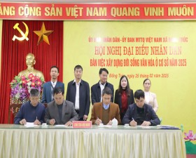 Hội nghị đại biểu nhân dân xã Đồng Trúc năm 2025