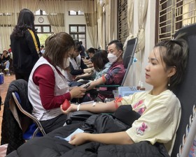  Ngày hội Hiến máu tình nguyện tại Cụm 4 năm 2023