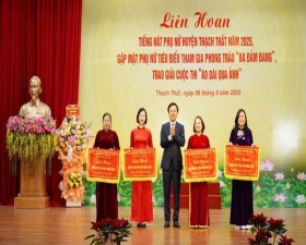 Liên hoan tiếng hát phụ nữ huyện Thạch Thất năm 2025