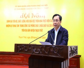 Thạch Thất: Đẩy mạnh phong trào toàn dân tham gia PCCC và CNCH