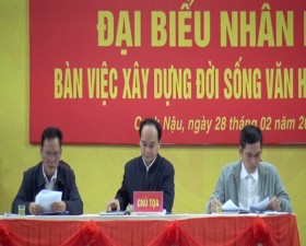 Hội nghị đại biểu Nhân dân xã Canh Nậu năm 2024