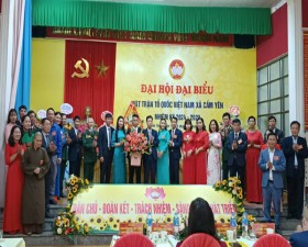 Đồng chí Khuất Văn Thủy tái cử chức danh Chủ tịch UBMTTQ Việt Nam xã Cẩm Yên nhiệm kỳ 2024- 2029