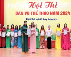 Đặc sắc Hội thi dân vũ thể thao năm 2024
