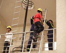 Công an huyện Thạch Thất tổ chức chương trình tuyên truyền, trải nghiệm, thực hành PCCC&CNCH