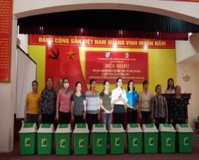 Hội LHPN huyện phát động phong trào “Sống xanh vì một cộng đồng lành mạnh”