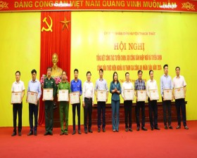 Thạch Thất tổng kết công tác tuyển chọn, gọi công dân nhập ngũ năm 2024